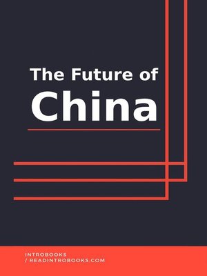 cover image of The Future of China